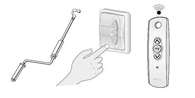 Commande stores en toile